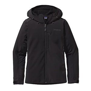 Patagonia ADZE HYBRID HOODY, Black Womens XL NWOT
